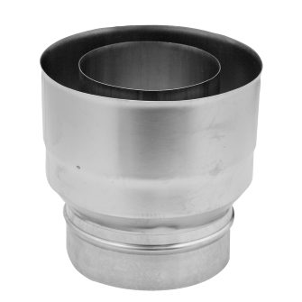 Dinak Diflux pellets ketelaansluiting type 1A1 V= 130/200 mm x M= 100/150 mm