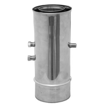 Dinak Diflux pellets rookgasafvoerbuis met inspectieaansluiting met afvoer type 051 100/150 mm