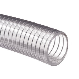 Fitt zuig- / persslang Metalflex pvc transparant 51 x 61