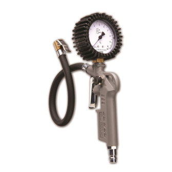 GAV bandenblazer gecalibreerd �" drukmeter 63 mm soepele slang 40 cm
