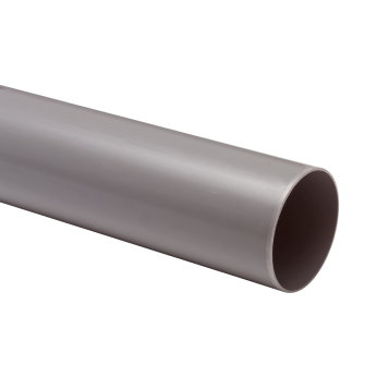Hwa buis pvc grijs KOMO 60 x 1
