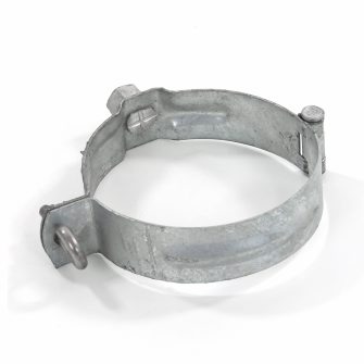 Hwa scharnierpijpbeugel met binnendraad voor overschuifwrong M8/M10 verzinkt 103 mm