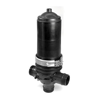 Irritec waterfilter pa rvs klem 10 bar budr 3" H discs filter 120mesh 130micron rood