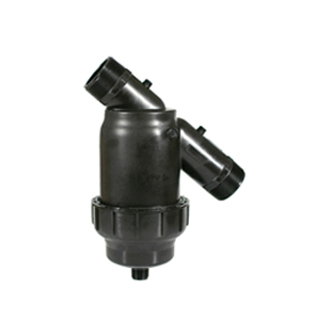 Irritec waterfilter polyamide 8 bar 2x budr 1½" F discs filter 120 mesh 130 micron rood