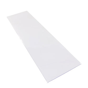 Lamellen voor strokengordijn pvc transparant type Crystal 200 x 2 mm l = 50 m