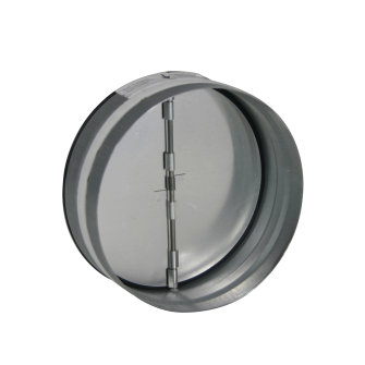 Nedco gegalvaniseerde vlinderklep voor keukenventilatie staal ? 125 mm