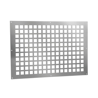 Nedco ventilatieplaat aluminium 400 x 200 mm