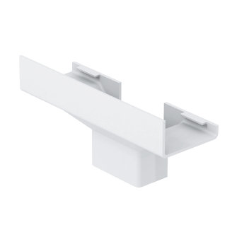 OBO T-stuk type WDK 13025 voor onderkant kabelgoot wit