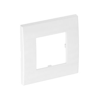 OBO afdekraam voor module 45 1-voudig IP21 zuiver wit