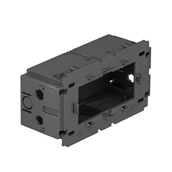 OBO inbouwdoos voor Module 45 2-voudig grijs 140 x 76 x 51 mm