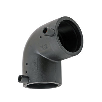 Pipelife Fusion elektrolas knie 90� pe 100 2x inwendig las SDR11 16 bar 90 mm