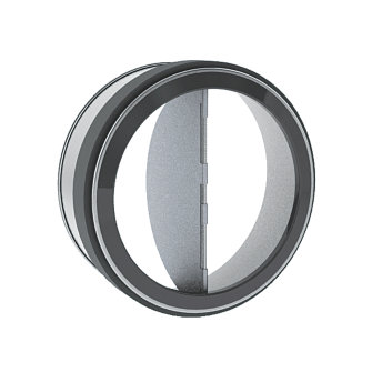 Spiraliet terugslagklep 2x verjongd spie 315 mm