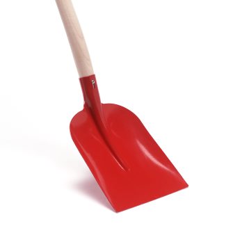 Talen Tools betonschop gehard staal 220 x 350 mm rood gewaxt essenhout steel 110 cm T-greep