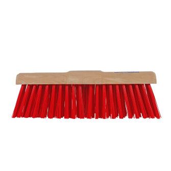 Talen Tools stadsbezem nylon haren 45 cm ronde kap excl. steel