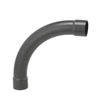 VDL bocht 83� ( 97�) pvc-u 2x inwendig lijm 4-D radius 10 bar 63 mm