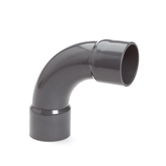 VDL bocht 90� pvc-u 2x inwendig lijm 16 bar 90 mm