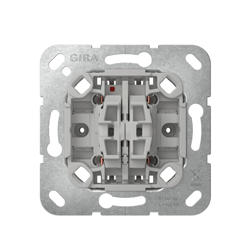 Gira jaloezie schakelaar inbouw 1-polig
