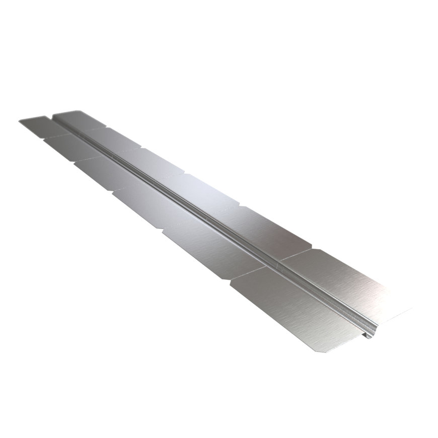 MAGNUM Omega-profielen aluminium voor pe-rt 14 mm buis 1000 x 120 x 0,4 mm