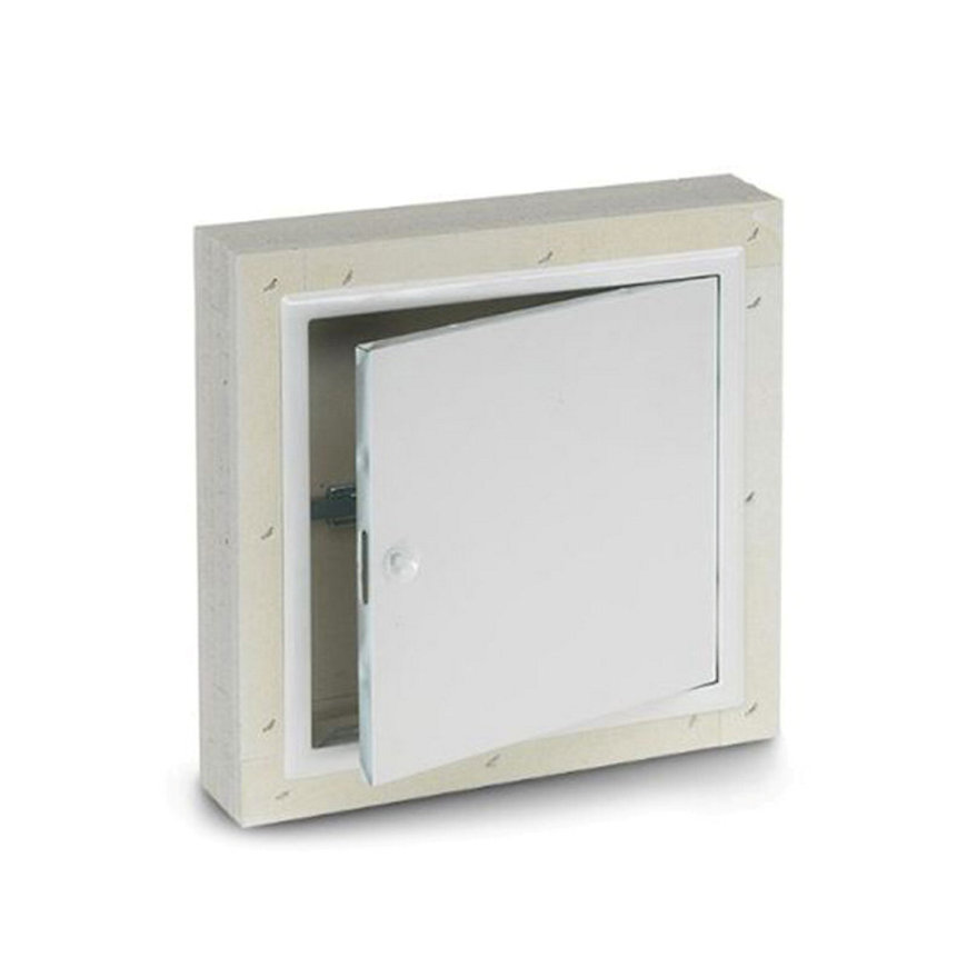 Nedco brandwerend inspectieluik met slot en gelakte deur type BWIGS 500 x 500 mm