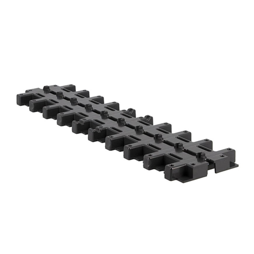 Nicoll sleufrooster type Connecto 100 pvc antraciet A15 50 x 12,7 x 3,3 cm