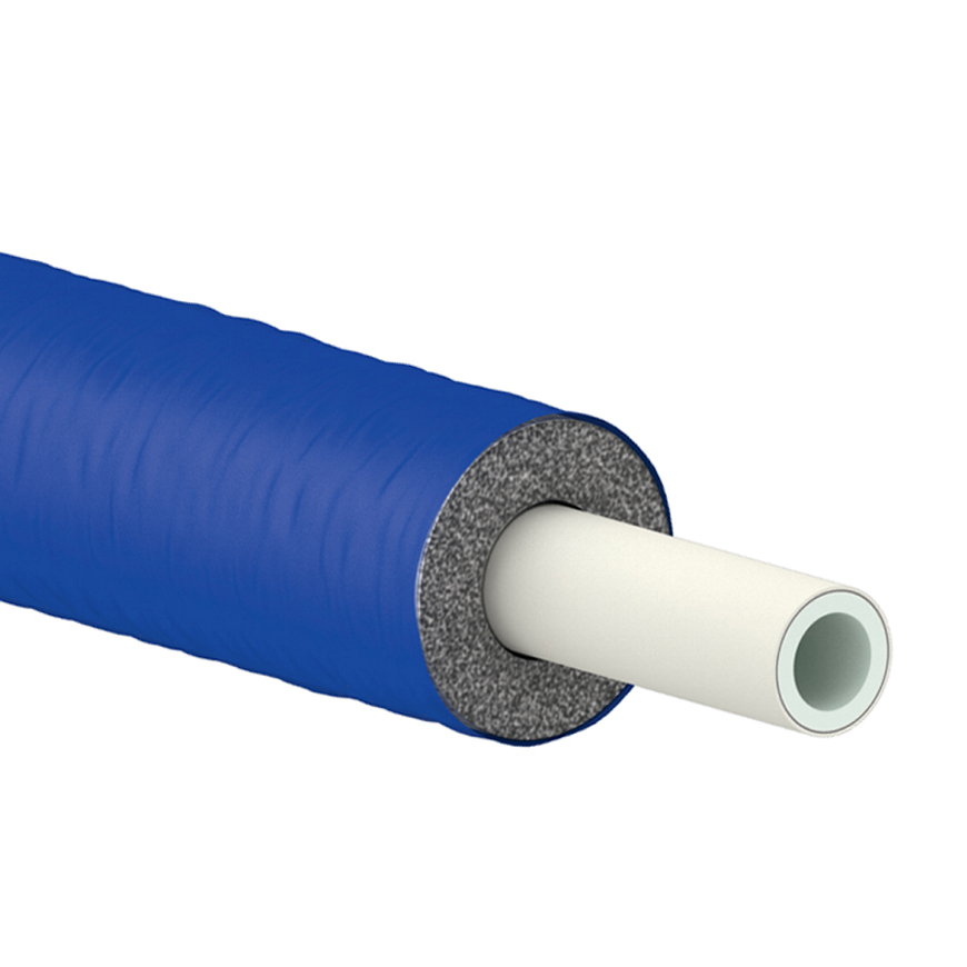 TECEflex meerlagenbuis geïsoleerd blauw 6 mm isolatie 20 mm l = 75 m
