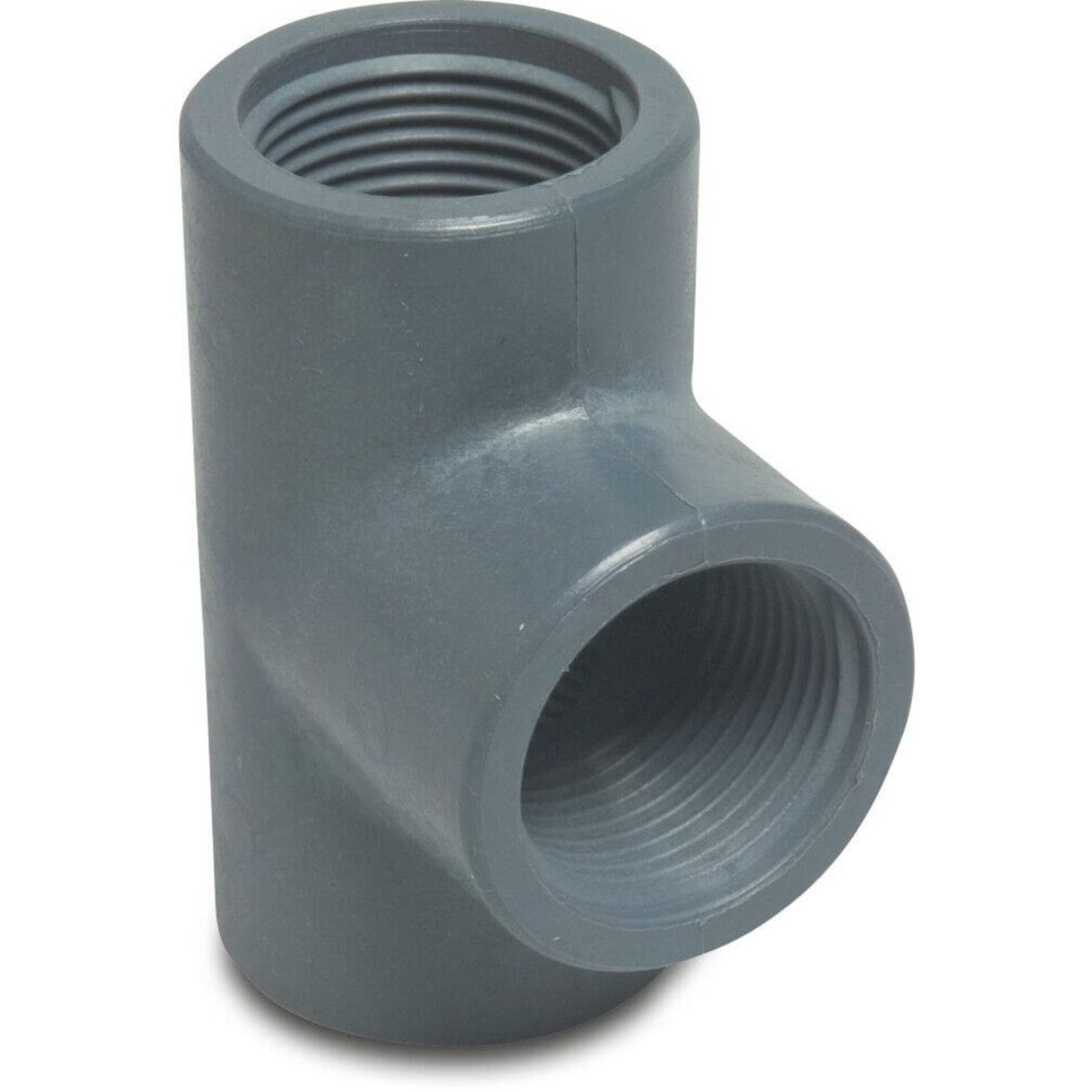 Nippel PP 1 1/2" buitendraad 10bar grijs | Aantal 10 PCS