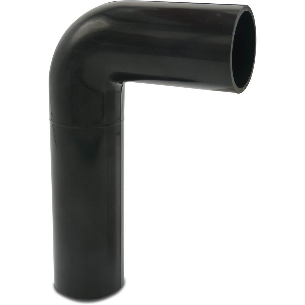 ABS L bend black 63mm (for 760mm filter) | Aantal 1 PCS