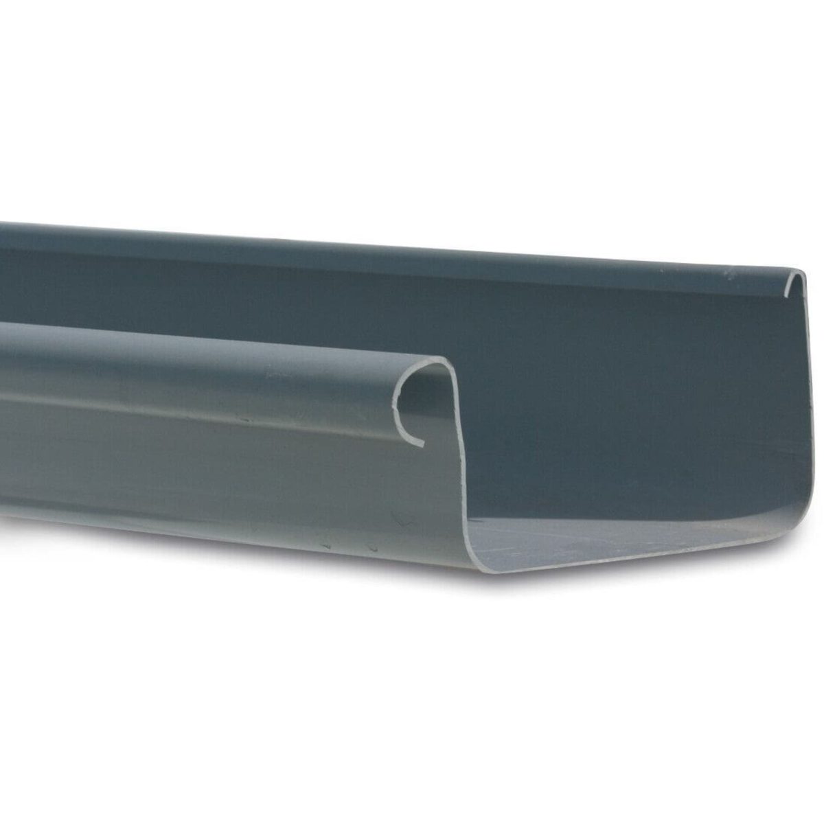 Bakgoot PVC-U 187 mm grijs 4m | Aantal 4 M