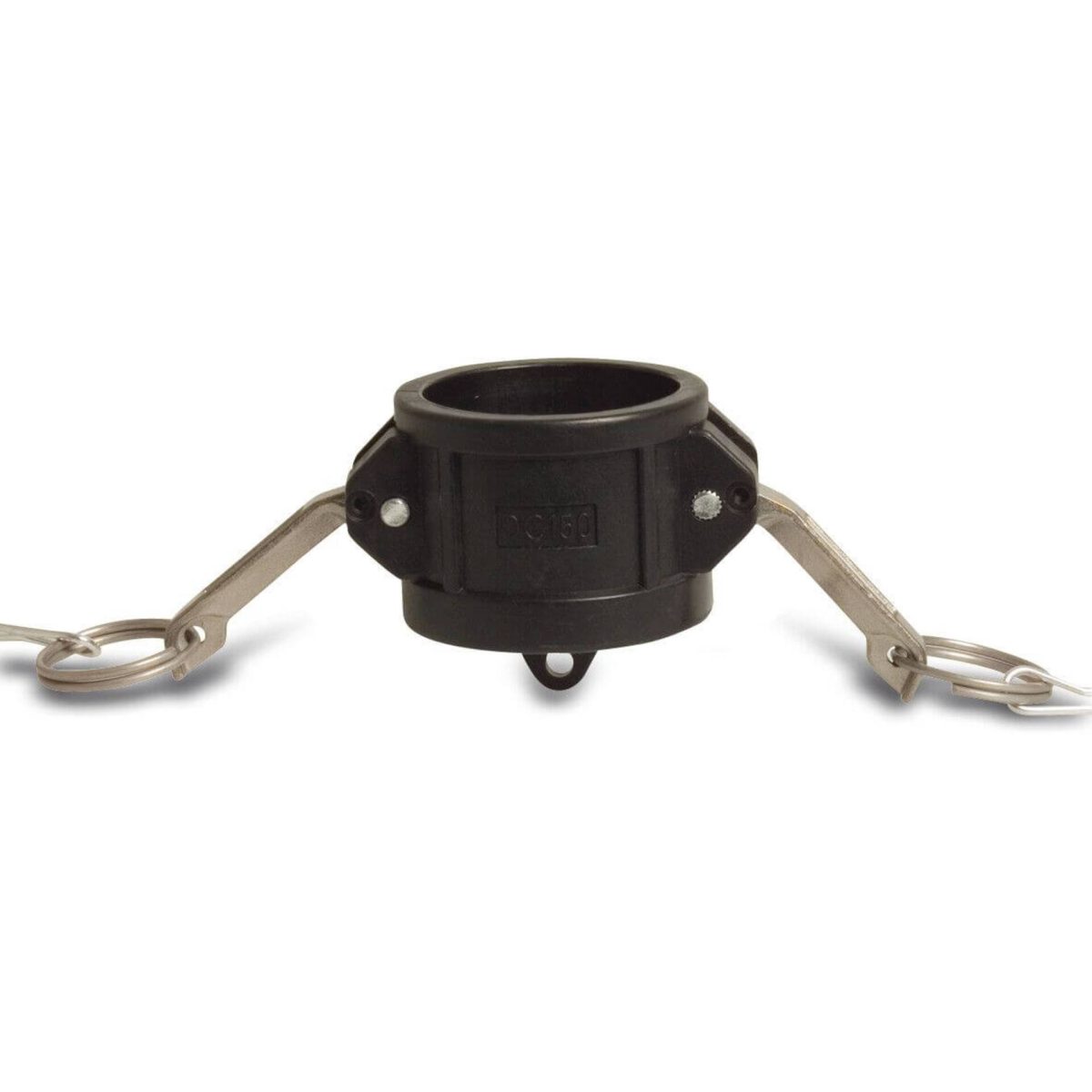 Blindkoppeling PP 3" M-deel Camlock 5bar zwart type Camlock DC | Aantal 1 PCS
