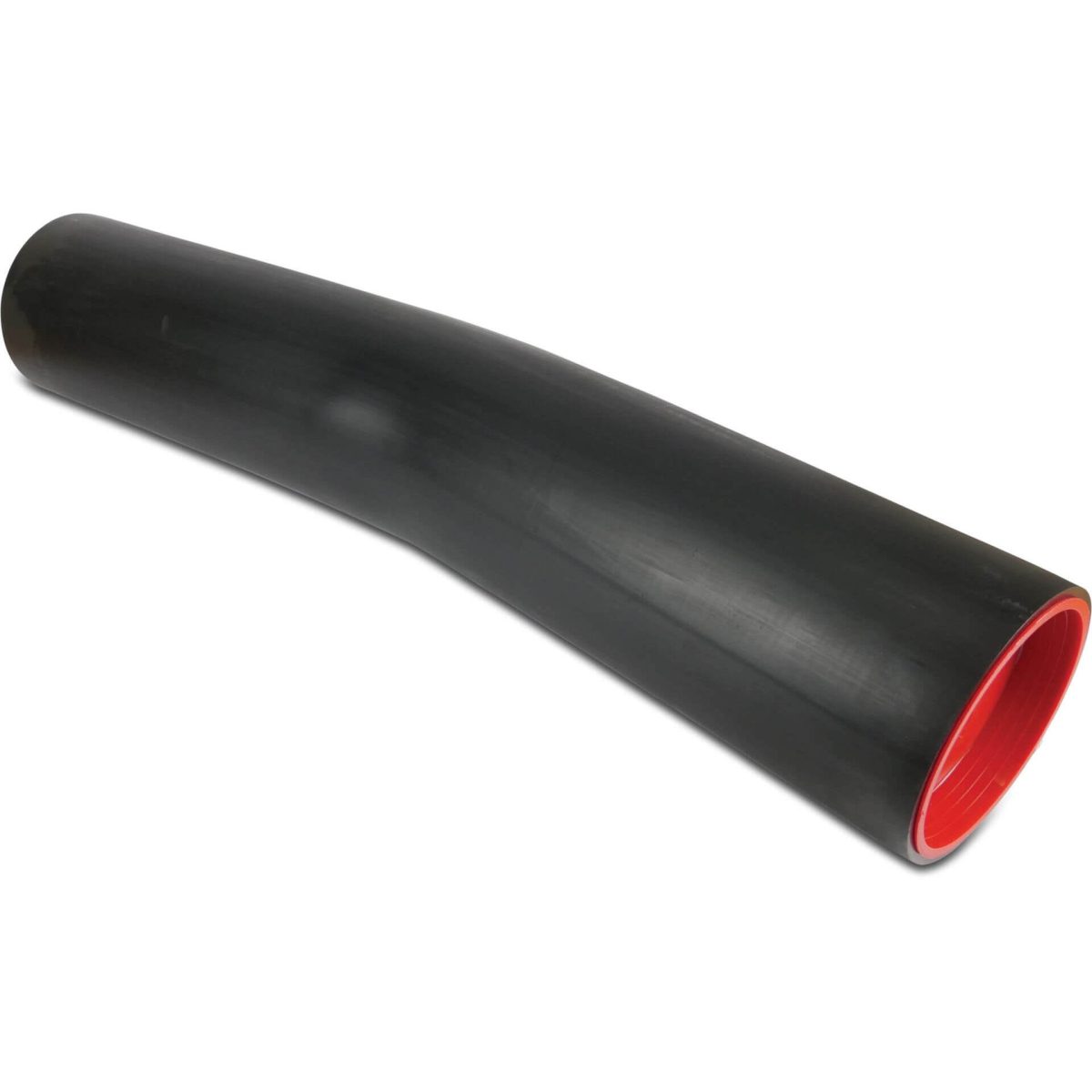 Bocht 11° PE100-RC 110 mm glad SDR17 10bar zwart DVGW type handgevormd | Aantal 1 PCS