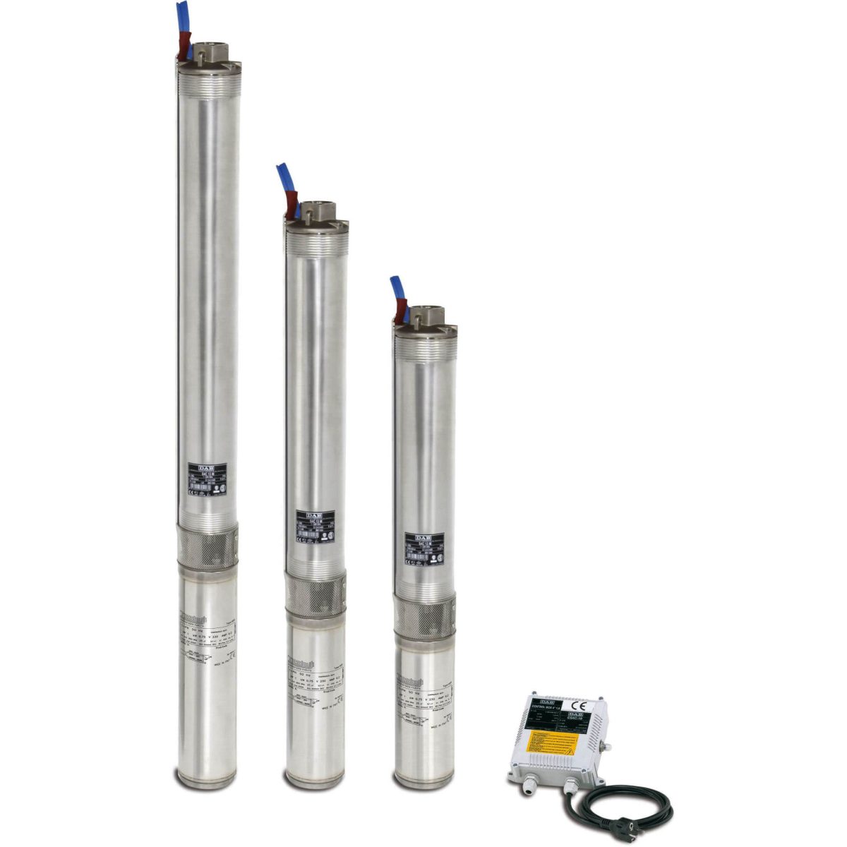 DAB Bronpomp RVS 304 1 1/4" binnendraad 3