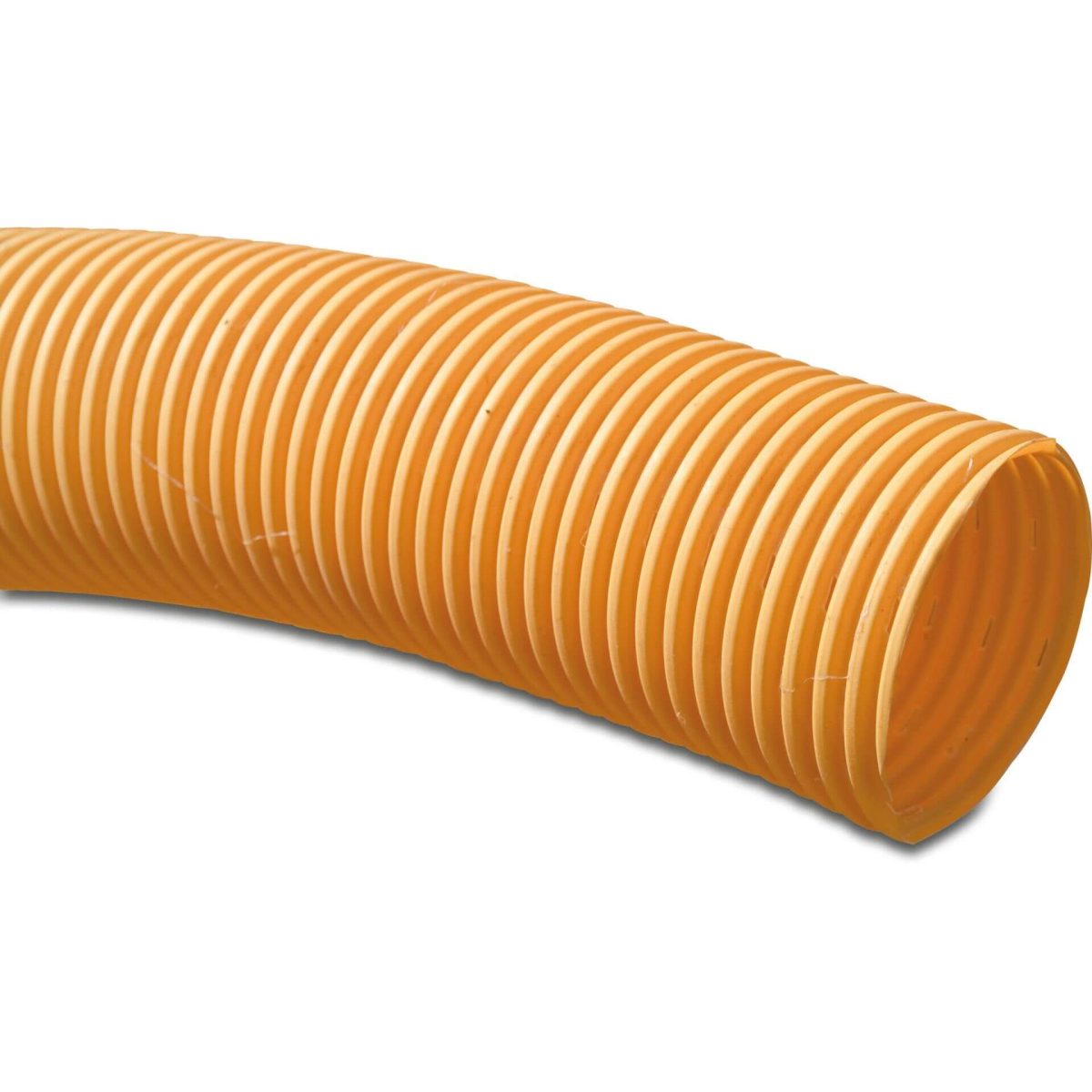 Drainagebuis PVC-U 60 mm klikmof x glad geel 150m KIWA/KOMO type geperforeerd | Aantal 150 M