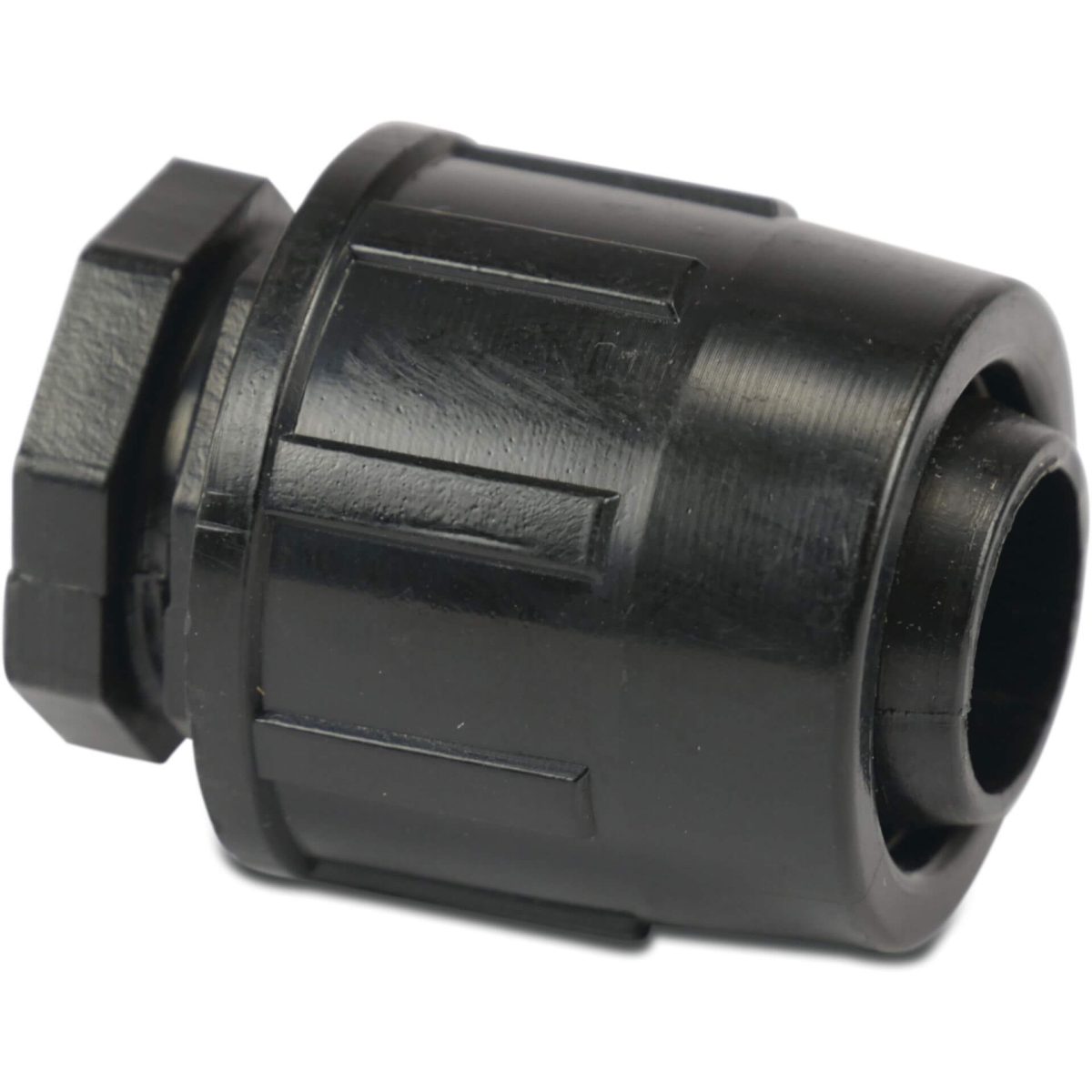 Eindkap PP 25 mm lock 4bar zwart | Aantal 1 PCS