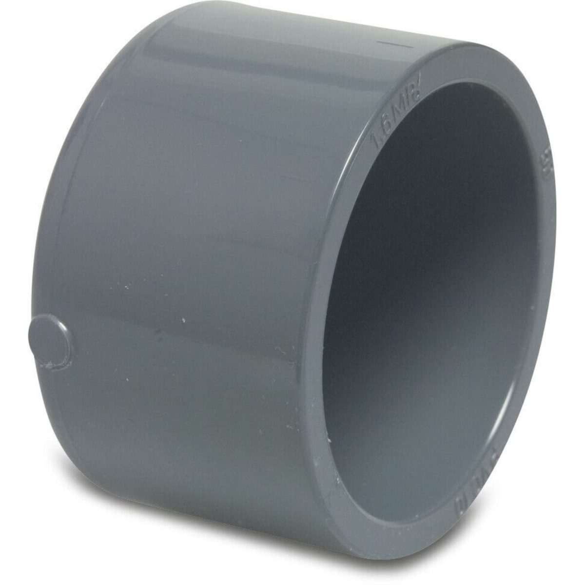 Eindkap PVC-U 40 mm lijmmof 16bar grijs | Aantal 10 PCS