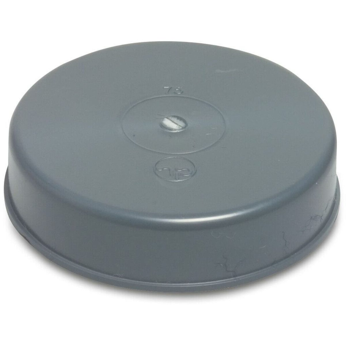 Eindkap PVC-U 40 mm lijmmof grijs KOMO | Aantal 10 PCS