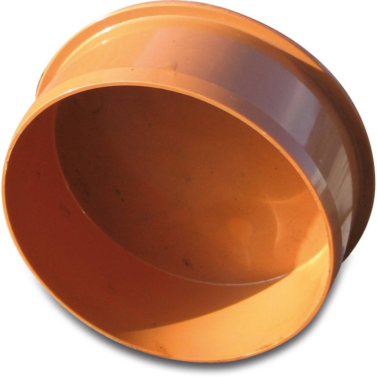 Eindstop PVC-U 250 mm SN4 spie roodbruin | Aantal 1 PCS