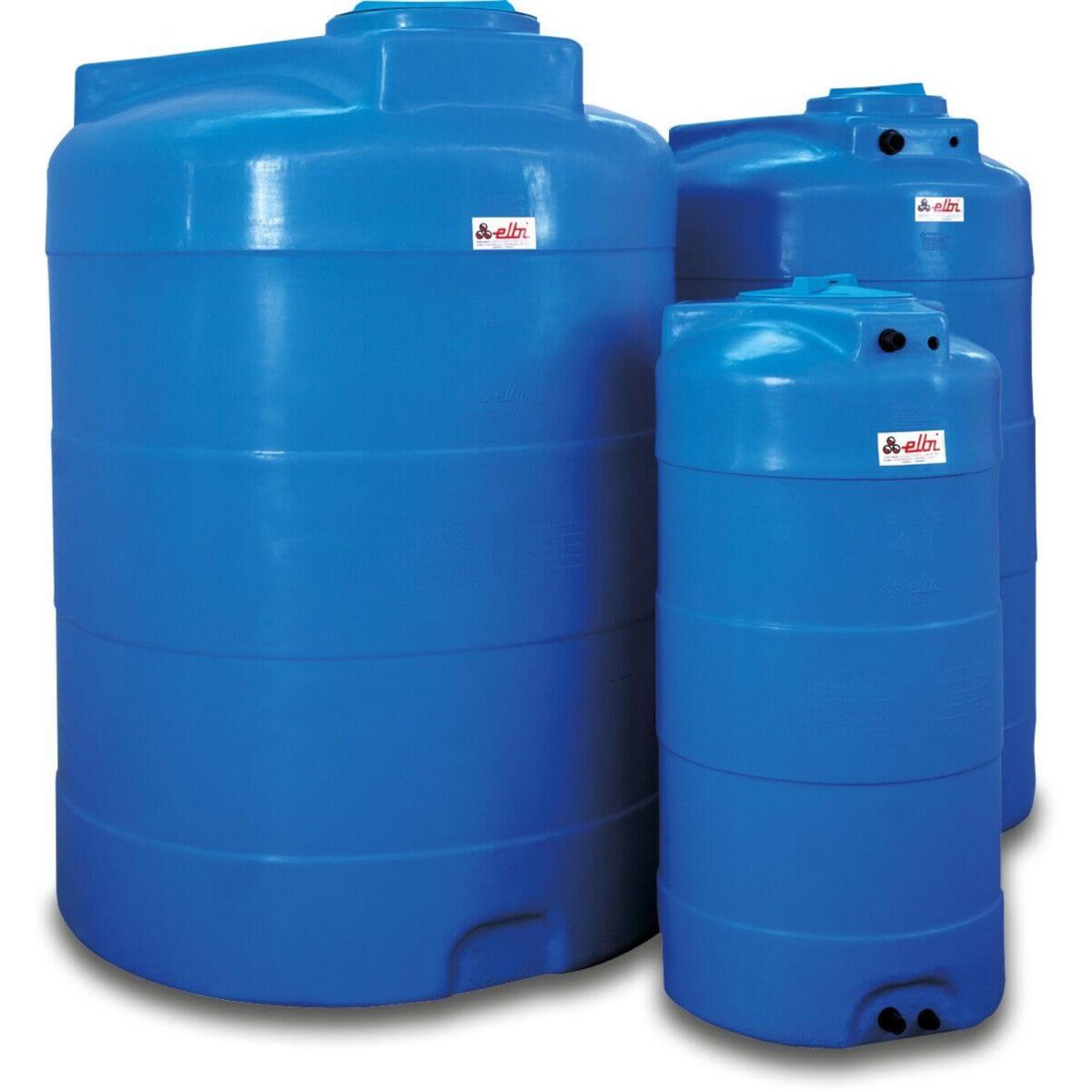 Elbi Vat LDPE blauw 5000ltr WRAS type CV vertikaal | Aantal 1 PCS