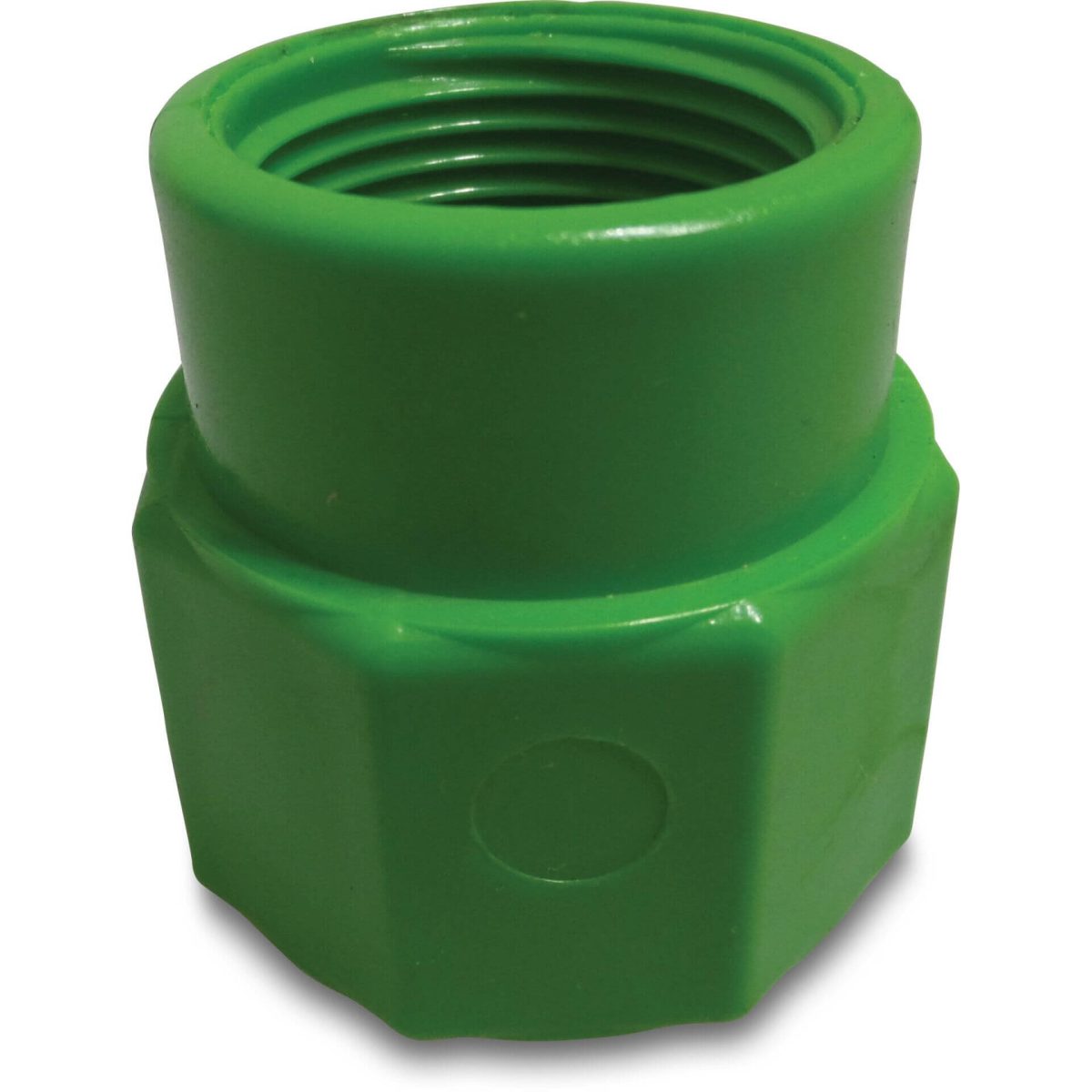 Fersil Draadsok PVC-U 33 mm x 3/4" lijmmof x binnendraad 8bar groen | Aantal 250 PCS