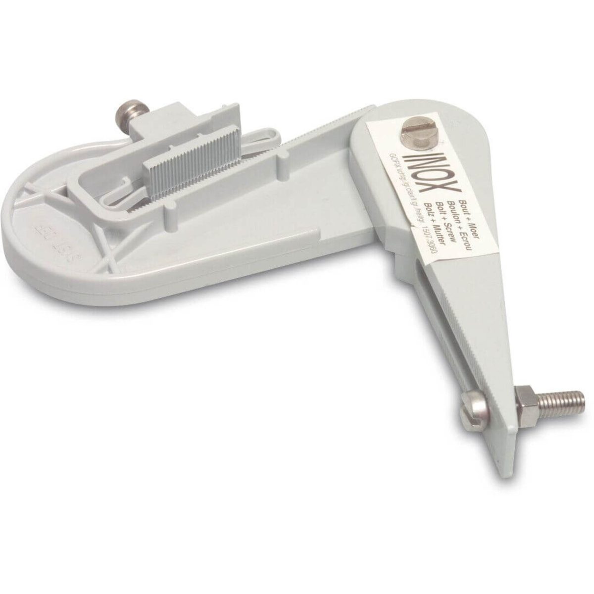 Golfplaathaak PVC-U grijs | Aantal 1 PCS