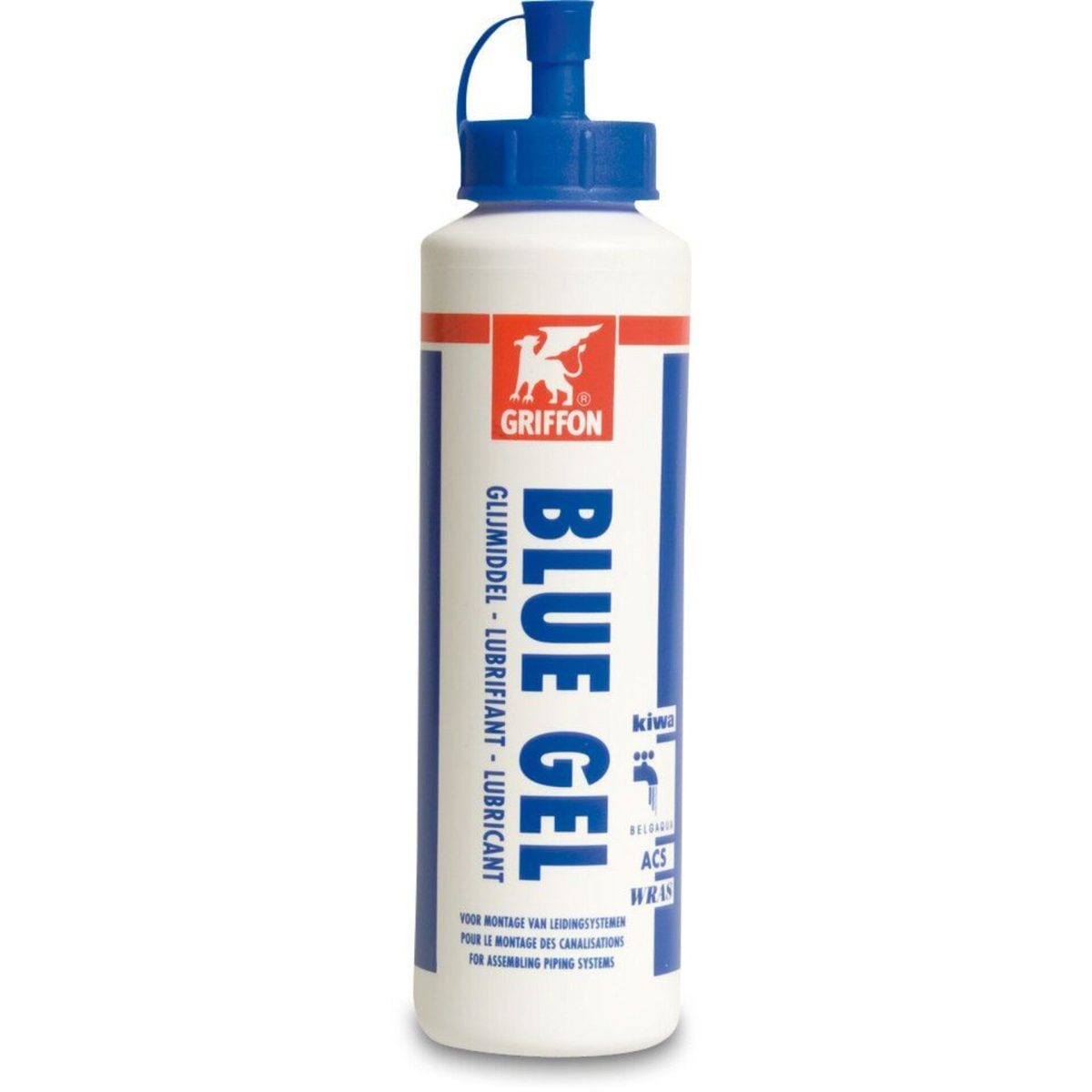 Griffon Glijmiddel 250g blauw knijpfles BELGAQUA type Blue Gel | Aantal 1 PCS