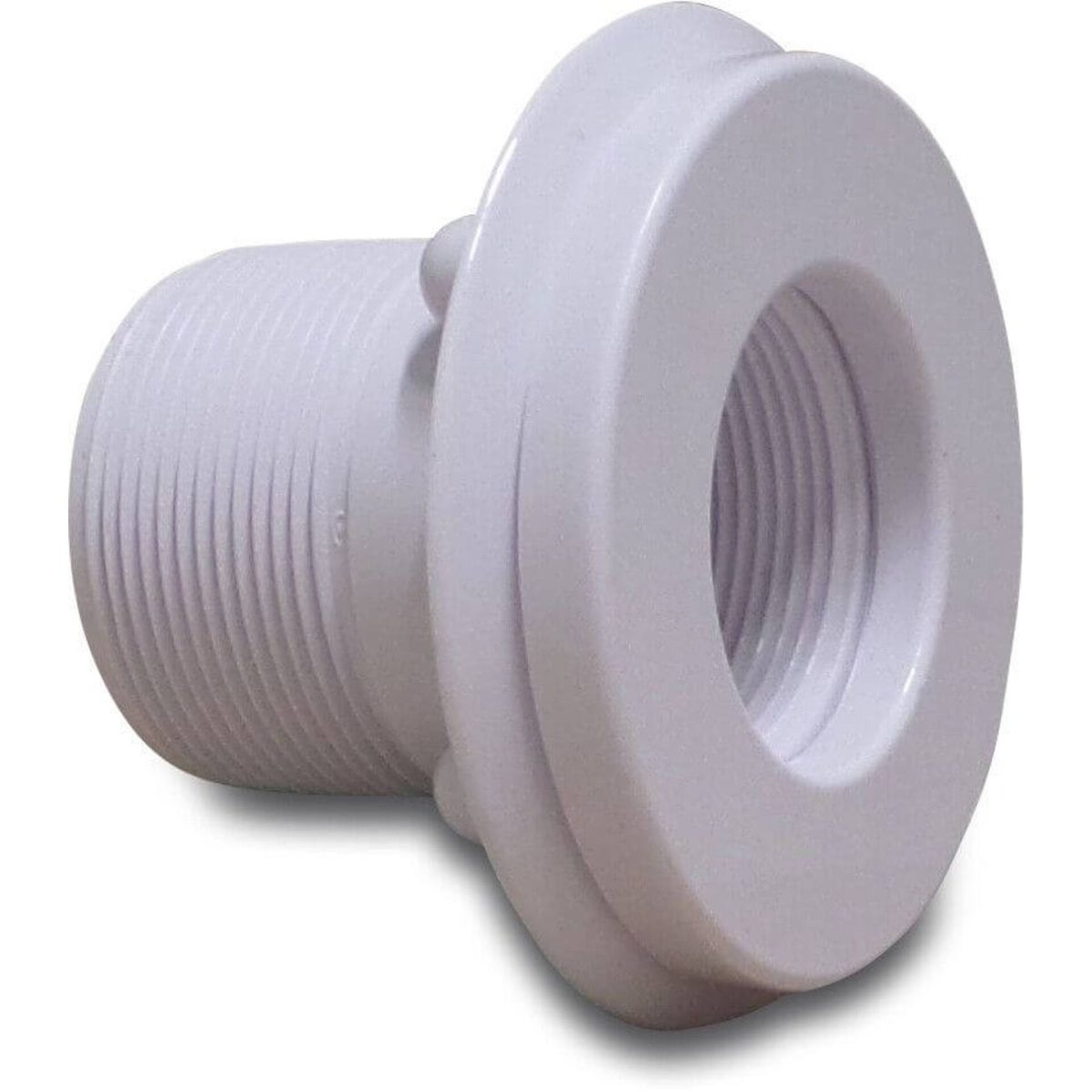 Hayward Inlaatbevestiging ABS 50 mm x 2" lijmmof x buitendraad wit linerbaden | Aantal 1 PCS