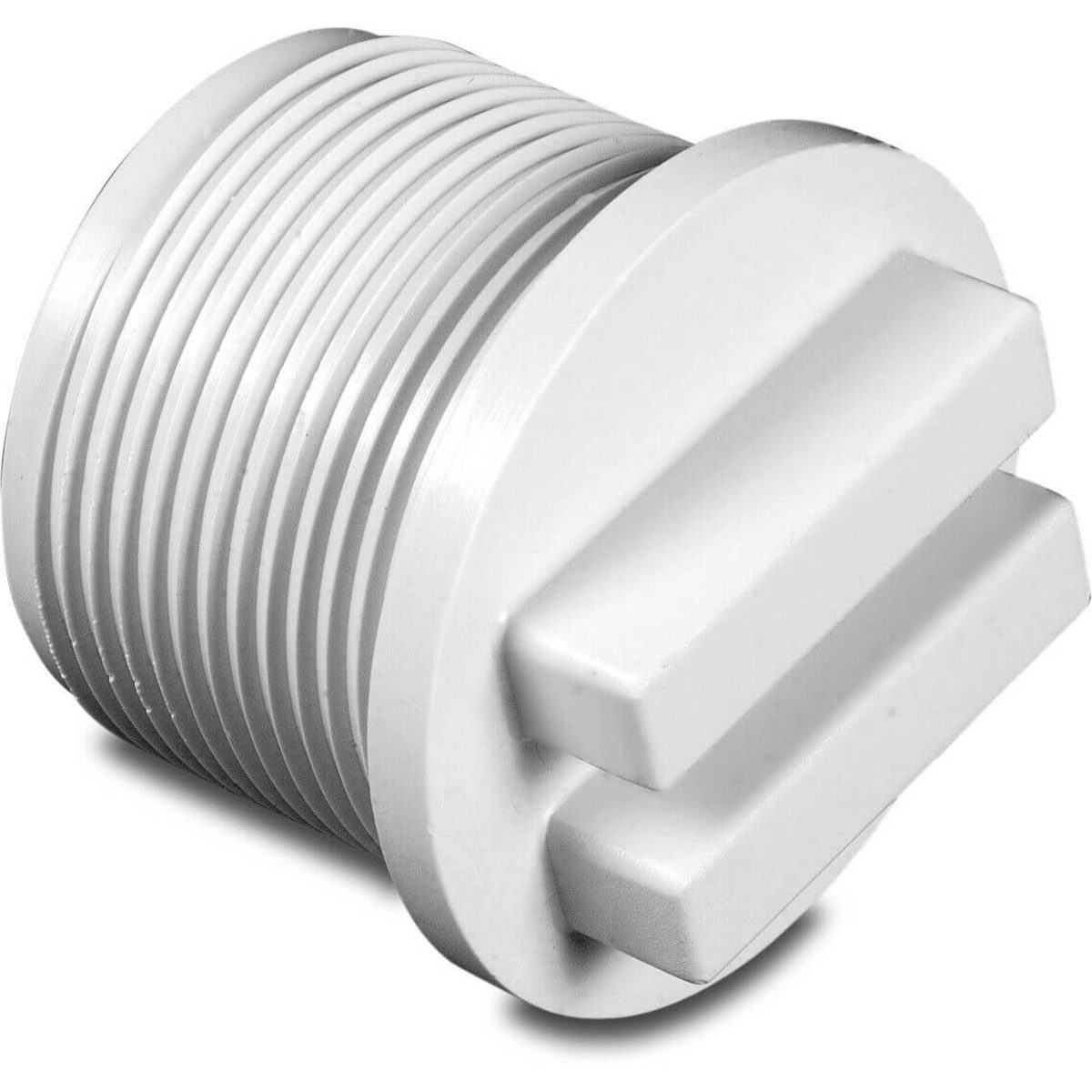 Hayward Plug met O-ring 1 1/2" buitendraad wit vlak | Aantal 1 PCS