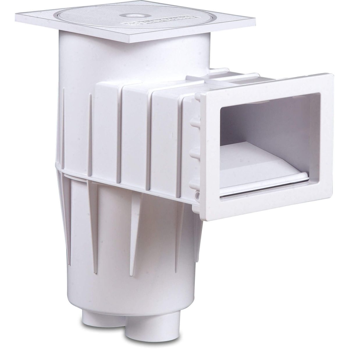 Hayward Skimmer ABS 2" binnendraad grijs rechthoekig type Premium Small | Aantal 1 PCS