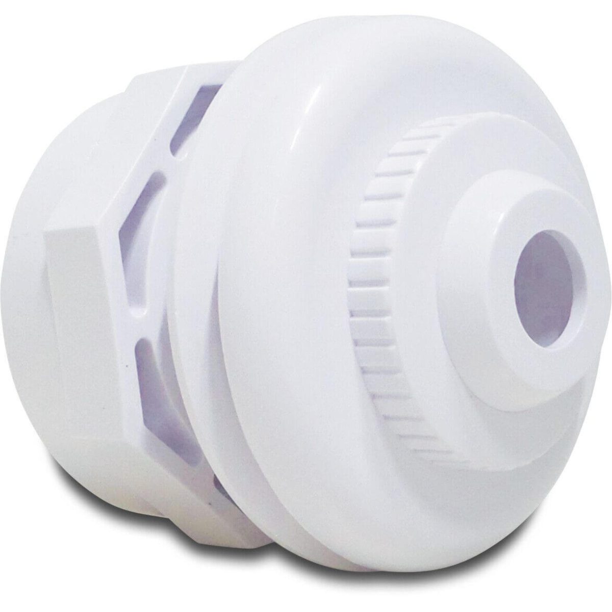 Hayward Verstelbare inspuiter ABS 50 mm x 2" lijmmof x buitendraad wit 22 mm nozzle met borgmoer | Aantal 1 PCS