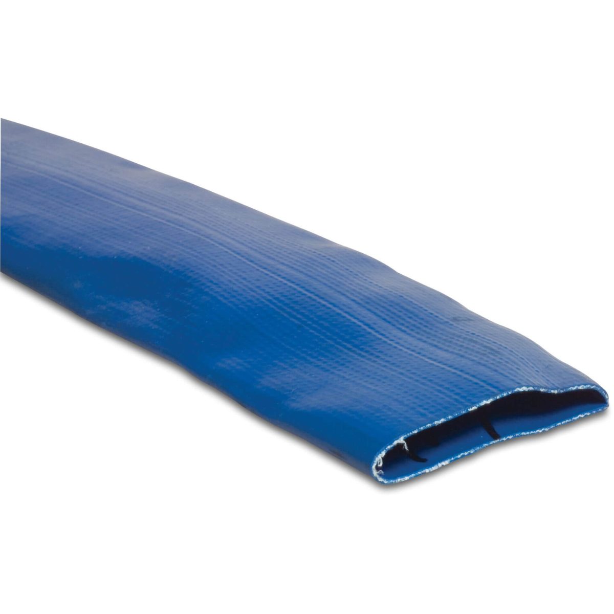 Hydro-S Plat oprolbare slang PVC 32 mm 3bar blauw 100m type Light | Aantal 100 M
