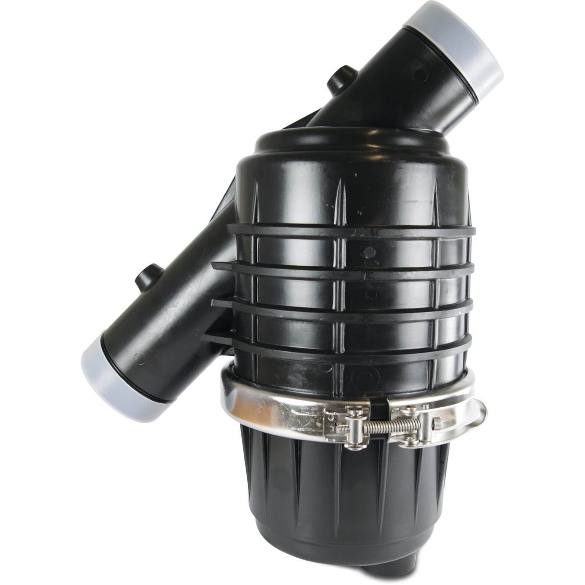 Inline filter PP 3" buitendraad 8bar 300micron RVS gaas zwart type 335 | Aantal 1 PCS