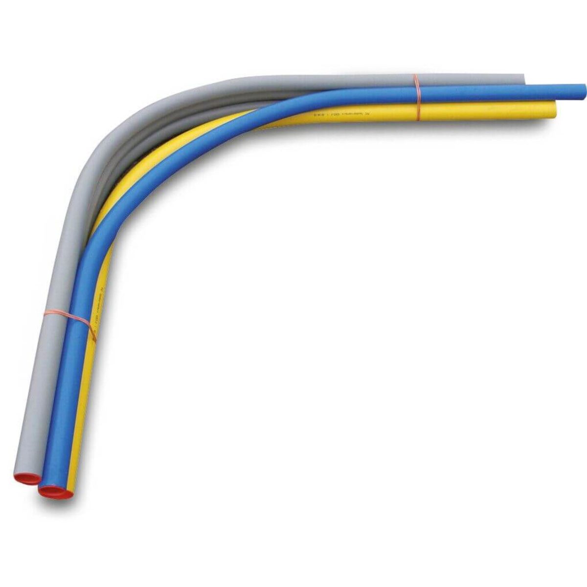 Invoerset meterkast PVC-U 1200 x 4250 mm grijs/blauw/geel | Aantal 1 PCS