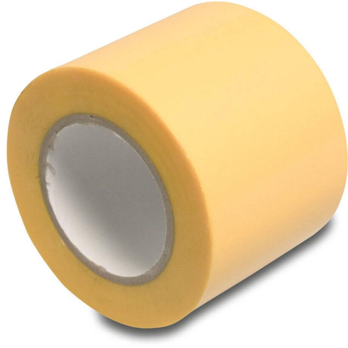 Isolatietape PVC UV-gestabiliseerd geel 10m 50 mm | Aantal 4 PCS