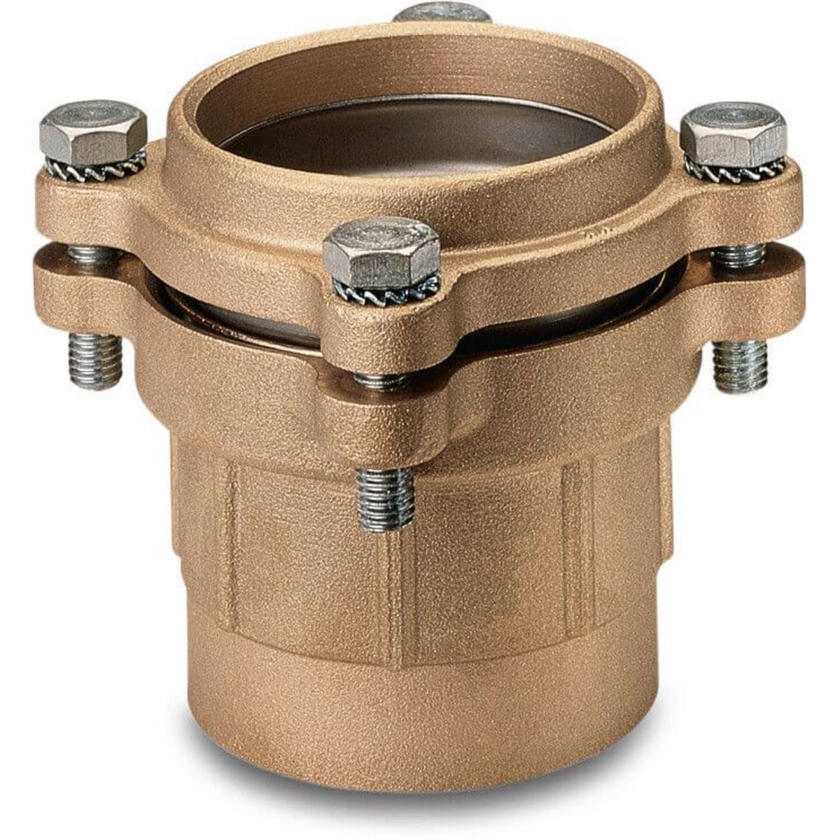 Itap Aansluitstuk messing 110 mm x 4" knel x binnendraad 16bar DVGW type 010FL | Aantal 1 PCS
