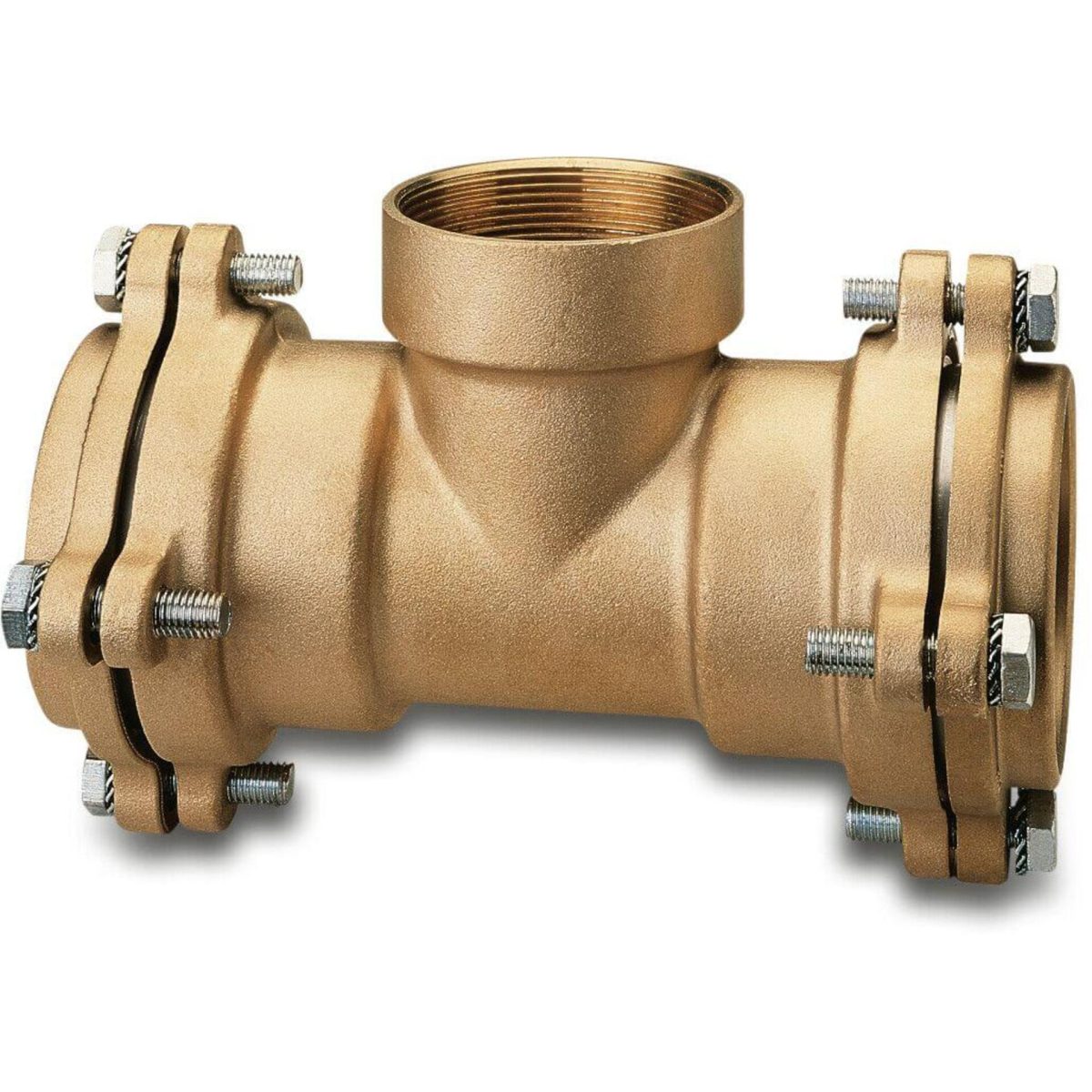 Itap T-stuk 90° messing 75 mm x 2 1/2" x 75 mm knel x binnendraad x knel 16bar DVGW type 035FL | Aantal 1 PCS